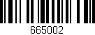 Código de barras (EAN, GTIN, SKU, ISBN): '665002'