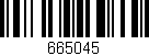 Código de barras (EAN, GTIN, SKU, ISBN): '665045'