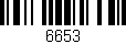 Código de barras (EAN, GTIN, SKU, ISBN): '6653'
