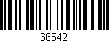 Código de barras (EAN, GTIN, SKU, ISBN): '66542'