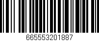 Código de barras (EAN, GTIN, SKU, ISBN): '665553201887'