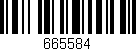 Código de barras (EAN, GTIN, SKU, ISBN): '665584'