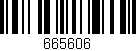 Código de barras (EAN, GTIN, SKU, ISBN): '665606'