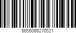 Código de barras (EAN, GTIN, SKU, ISBN): '6658088270521'