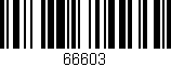 Código de barras (EAN, GTIN, SKU, ISBN): '66603'