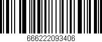 Código de barras (EAN, GTIN, SKU, ISBN): '666222093406'
