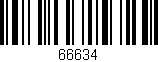 Código de barras (EAN, GTIN, SKU, ISBN): '66634'