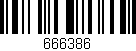Código de barras (EAN, GTIN, SKU, ISBN): '666386'