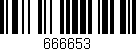 Código de barras (EAN, GTIN, SKU, ISBN): '666653'