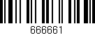 Código de barras (EAN, GTIN, SKU, ISBN): '666661'