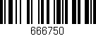Código de barras (EAN, GTIN, SKU, ISBN): '666750'