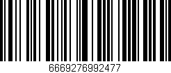 Código de barras (EAN, GTIN, SKU, ISBN): '6669276992477'