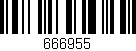 Código de barras (EAN, GTIN, SKU, ISBN): '666955'