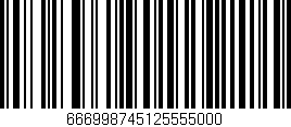 Código de barras (EAN, GTIN, SKU, ISBN): '666998745125555000'