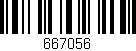 Código de barras (EAN, GTIN, SKU, ISBN): '667056'