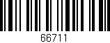 Código de barras (EAN, GTIN, SKU, ISBN): '66711'