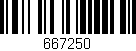 Código de barras (EAN, GTIN, SKU, ISBN): '667250'