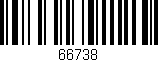 Código de barras (EAN, GTIN, SKU, ISBN): '66738'