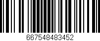 Código de barras (EAN, GTIN, SKU, ISBN): '667548483452'