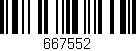 Código de barras (EAN, GTIN, SKU, ISBN): '667552'