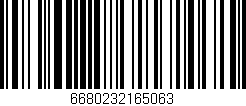 Código de barras (EAN, GTIN, SKU, ISBN): '6680232165063'