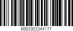 Código de barras (EAN, GTIN, SKU, ISBN): '6683302344177'