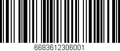 Código de barras (EAN, GTIN, SKU, ISBN): '6683612306001'