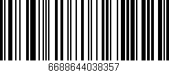 Código de barras (EAN, GTIN, SKU, ISBN): '6688644038357'