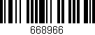 Código de barras (EAN, GTIN, SKU, ISBN): '668966'