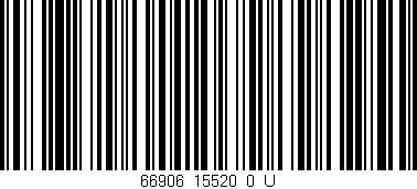 Código de barras (EAN, GTIN, SKU, ISBN): '66906_15520_0_U'