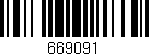 Código de barras (EAN, GTIN, SKU, ISBN): '669091'