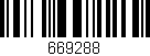 Código de barras (EAN, GTIN, SKU, ISBN): '669288'