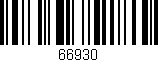 Código de barras (EAN, GTIN, SKU, ISBN): '66930'
