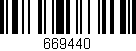 Código de barras (EAN, GTIN, SKU, ISBN): '669440'