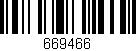 Código de barras (EAN, GTIN, SKU, ISBN): '669466'