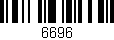 Código de barras (EAN, GTIN, SKU, ISBN): '6696'