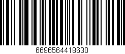 Código de barras (EAN, GTIN, SKU, ISBN): '6696564418630'