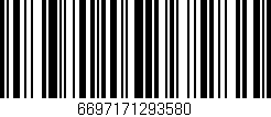 Código de barras (EAN, GTIN, SKU, ISBN): '6697171293580'