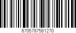 Código de barras (EAN, GTIN, SKU, ISBN): '6705797561270'