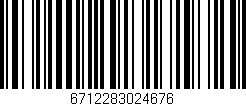 Código de barras (EAN, GTIN, SKU, ISBN): '6712283024676'