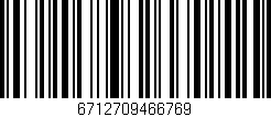 Código de barras (EAN, GTIN, SKU, ISBN): '6712709466769'