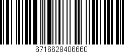 Código de barras (EAN, GTIN, SKU, ISBN): '6716628406660'