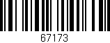 Código de barras (EAN, GTIN, SKU, ISBN): '67173'