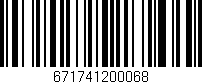Código de barras (EAN, GTIN, SKU, ISBN): '671741200068'