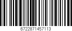 Código de barras (EAN, GTIN, SKU, ISBN): '6722871457113'