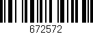 Código de barras (EAN, GTIN, SKU, ISBN): '672572'
