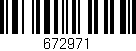 Código de barras (EAN, GTIN, SKU, ISBN): '672971'