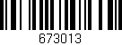 Código de barras (EAN, GTIN, SKU, ISBN): '673013'