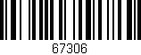 Código de barras (EAN, GTIN, SKU, ISBN): '67306'