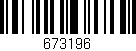 Código de barras (EAN, GTIN, SKU, ISBN): '673196'